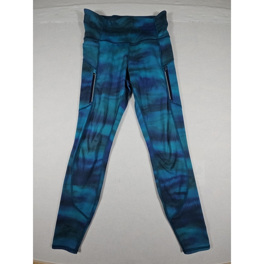 Athleta Rainier Tight Leggings Womens Small Fleece Lined‎ High Rise